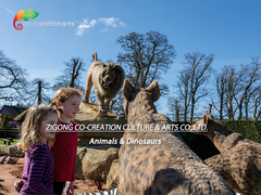 Hayvanat Bahçesi Parkı 110V 220V için Yapay Hayvanlar Safari Gerçekçi Animatronik Aslan