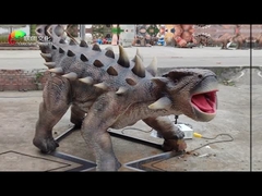 Tema Parkı Gerçekçi Animatronik Dinozor Yaşam Boyu Animatronik Ankylosaurus
