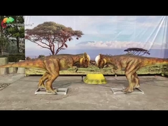 Hava koşullarına dayanıklı Gerçekçi Yaşam Boyutu Animatronik Dinozor Jurassic Dünya Ürünleri