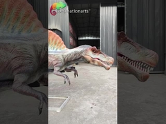 Tema Parkı Yaşam Boyutu Animatronik Dinozorlar Spinosaurus Eğlence Parkı oyun alanı