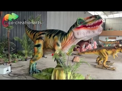 Yüksek performanslı su geçirmez animatronik T-Rex tema parkı sergisi için