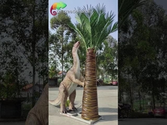 Üretici Yaşam Boyu Simülasyonu Shunosaurus Amusemen Parkı İçin Animatronik Dinozor Modeli