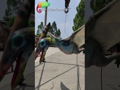 1.2 Metre Animatronic Pterosaur Eğlence Parkı Dinozor Güneşe Dayanıklı