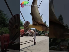 Dış Mekan Sergisi Yaşam Boyu Animatronic Dinozorlar Pterosaur Su Yalıtımı