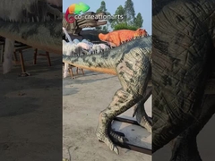 Göz Kırpıyor Gerçek Hayat Boyu Animatronik Dinozorlar Ceratosaurus Modeli