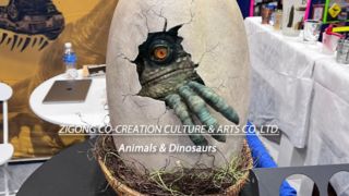 Gerçekçi İnteraktif Bebek Dinozor Yumurtası Gösterimi