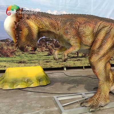satın al Eğlence Parkı için Tema Parkı 3M Animatronic Dinsoaur Yaşam Boyu Pachycephalosaurus online manufacture