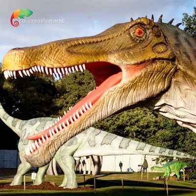 İyi bir fiyat. Playground Infrared sensor Life Size Animatronic Dinosaurs Realistic Spinosaurus 12m çevrimiçi