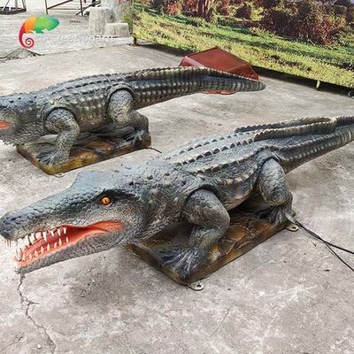 satın al Water Resistant Animatronic Crocodile Customized Simulation Animals online manufacture