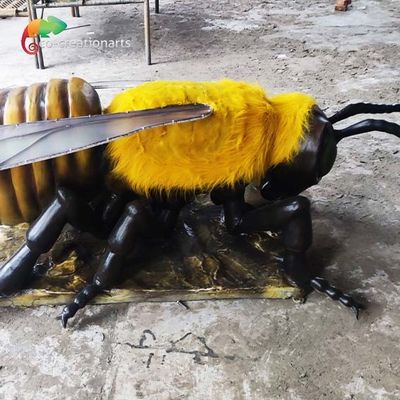 satın al Botanik Bahçesi Küçük Boy Animatronik Arı Robotik Böcekler Özelleştirilmiş online manufacture