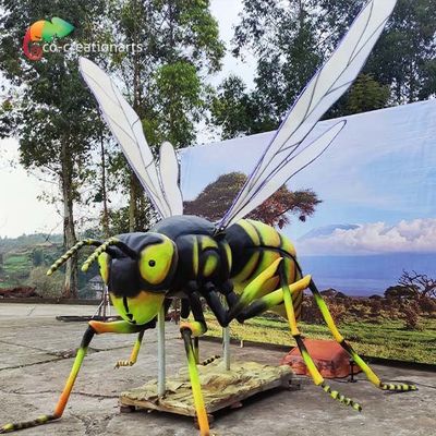 satın al Botanik Bahçesi İçin Hava Direnci Animatronic Böcekler Simülasyonu 5M Wasp online manufacture