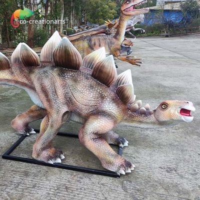 satın al Su Geçirmez Çoğaltma Fiberglas Animatronic Animatronic Stegosaurus Heykeli online manufacture