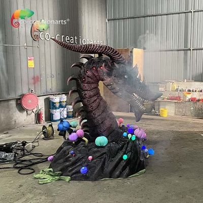 satın al Western Fiery Animatronic Dragons güneş geçirmez online manufacture