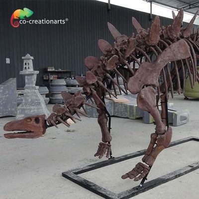 satın al Müze Sergisi İçin ISO Zigong Gerçek Boyutlu Dinozor İskeleti Çoğaltma online manufacture