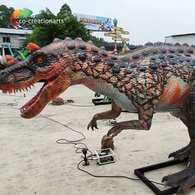satın al Göz Kırpıyor Gerçek Hayat Boyu Animatronik Dinozorlar Ceratosaurus Modeli online manufacture