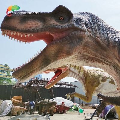 satın al 5M T Rex Jurassic Park Animatronic Theme Park Dinosaurs Corresponding sound online manufacture