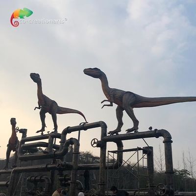 İyi bir fiyat. Dış Mekan Dekorasyonu Velociraptor Animatronic Su Yalıtımı Gerçekçi Dinozor Modelleri çevrimiçi