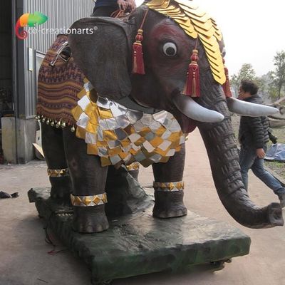 İyi bir fiyat. CE Özel Yapılmış Animatronics Fil Çocuklar İnteraktif Ekipman Sürüyor çevrimiçi