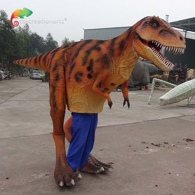 satın al 4.5m Animatronic Dinozor Kostümü Animatronic Raptor Kostümü Park Kutlaması İçin online manufacture