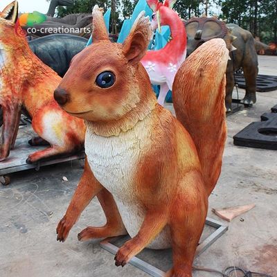 satın al ISO Fiberglas Heykel Sincap Işıklı Hayvanlar Özelleştirilebilir online manufacture