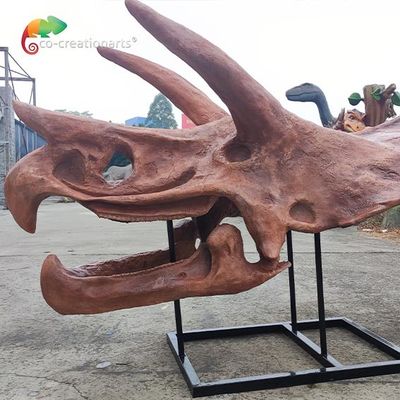 Jurassic World Replica Triceratops İskelet Müze İçin Güneşe Dayanıklı