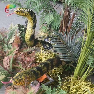 satın al Hayvan Sergilerinde Gerçek Boyutlu Hayvanlar Simüle Edilmiş Animatronik Yılanlar online manufacture
