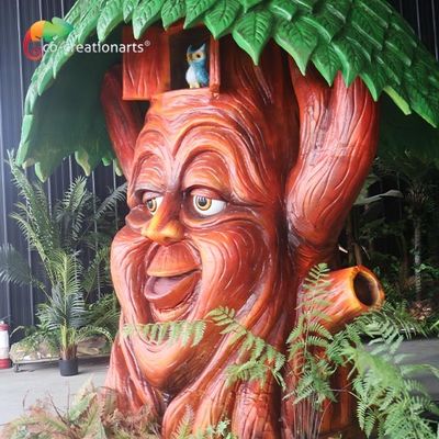 satın al Eğlence Parkı Özelleştirilmiş Animatronik Konuşan Ağaç 3m Yükseklik online manufacture