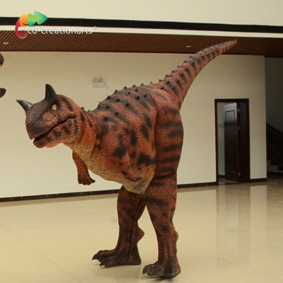 ZTE Özel Karnotaurus Dinozor Kostümü Dinozor Parkı Attraksiyonu İçin