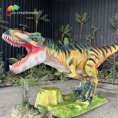 Yüksek performanslı su geçirmez animatronik T-Rex tema parkı sergisi için