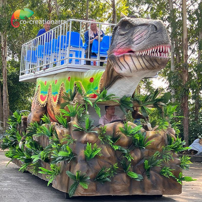 satın al Animatronik T-Rex yüzer Animatronik Dinozor Arabası Tema Parkı Dekorasyonu Festivalleri online manufacture