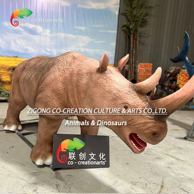 satın al Animatronik Hayvanlar Simülasyon Gergedan Eğlence Parkı Dekorasyonu İçin online manufacture