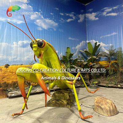 satın al Animatronik Mantis Simülasyon Böcekler Tema Parkı Attraksiyonları İçin Hareketli Böcekler online manufacture