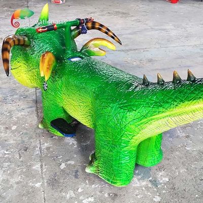 İyi bir fiyat. Özelleştirme Eğlence Parkı Dinozor Oyun Alanı Ekipmanı İnteraktif Elektrikli Araba çevrimiçi