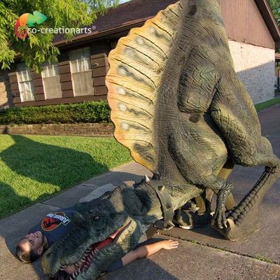 İyi bir fiyat. Hareketli Bacaklar ile Özelleştirilebilir Gerçekçi Animatronik Dinozor Kostüm 110V / 220V çevrimiçi