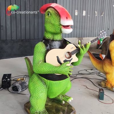 İyi bir fiyat. Açık Yaşam Boyu Animatronik Dinozorlar Band Dinozor Parkı İçin 1.8 Metre Yükseklik çevrimiçi