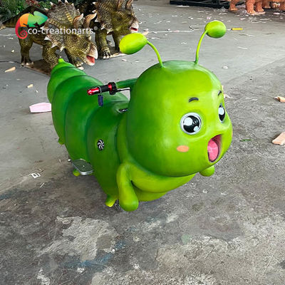 İyi bir fiyat. Eğlence Parkı Tırtıl Şeklinde Böcek Scooter Oyun Alanı Ekipmanları Gerçekçi Çizgi Film Gezisi çevrimiçi