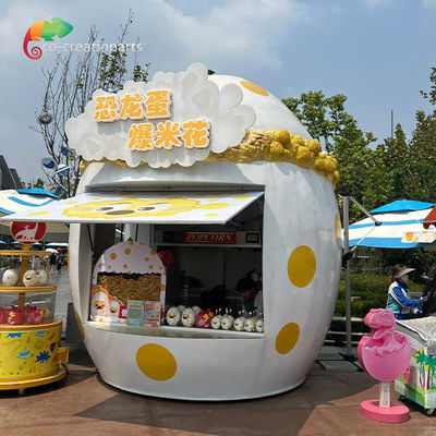 İyi bir fiyat. Popcorn Eğlence Parkı için Özel Cam Elyaf Kiosku çevrimiçi