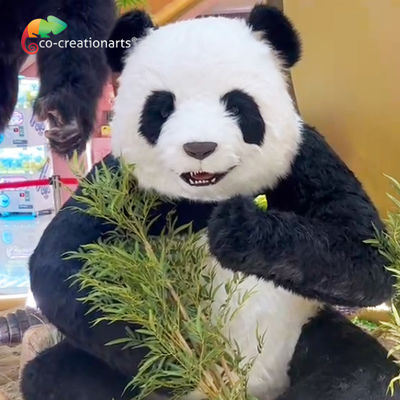 İyi bir fiyat. Gerçekçi Robotik Hayvanlar Animatronik Panda Eğlence Parkı çevrimiçi