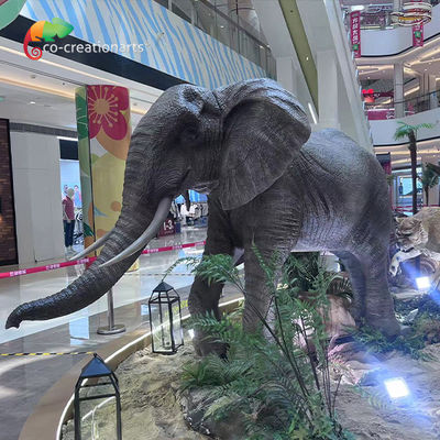İyi bir fiyat. Animatronik Hayvan Kopyaları Animatronik Fil Tema Parkı Dekorasyonu İçin çevrimiçi