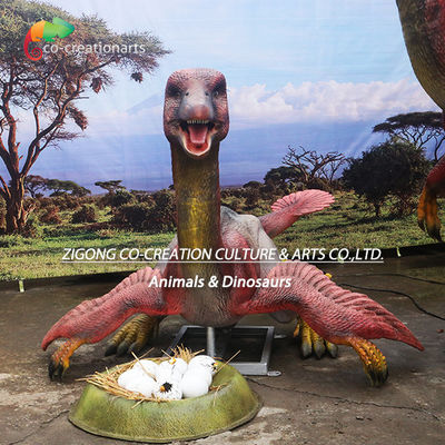 Gerçekçi Animatronik Caudipteryx Dinozor: Dinamik Hareketlerle Tüylü Detaylar ve Müzeler İçin Jurassic Yumurta Gösterisi
