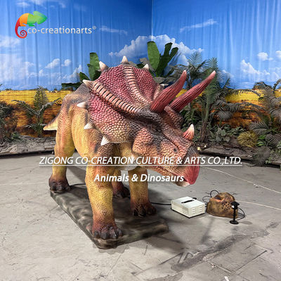 İyi bir fiyat. Sürükleyici Gerçekçi Animatronik Dinozor Sergisi: Canlı Renkler, Hareketli Hareket ve Uzaktan Hız Kontrolü Özellikli Dev Motorlu Trikertops çevrimiçi