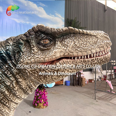 Gerçekçi Animatronik Dinozor Velociraptor: Sürükleyici Eğitim İçin Gerçekçi Hareket ve Detaylı Cilt ile Dinamik Müze Kalitesinde Sergi